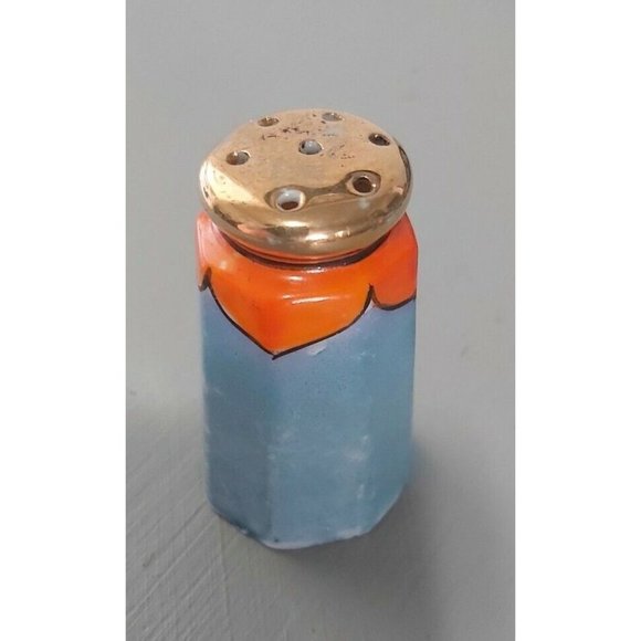 Vintage lusterware salt and pepper shakers, made in japan, Art deco style,... - Picture 5 of 6